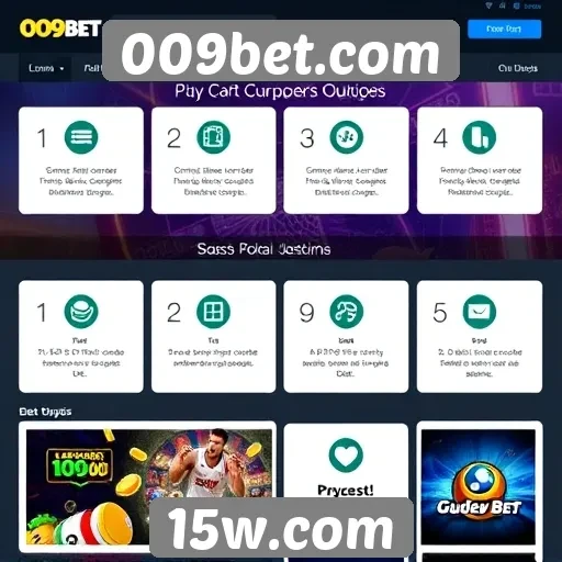 Recursos e funcionalidades do site 009bet